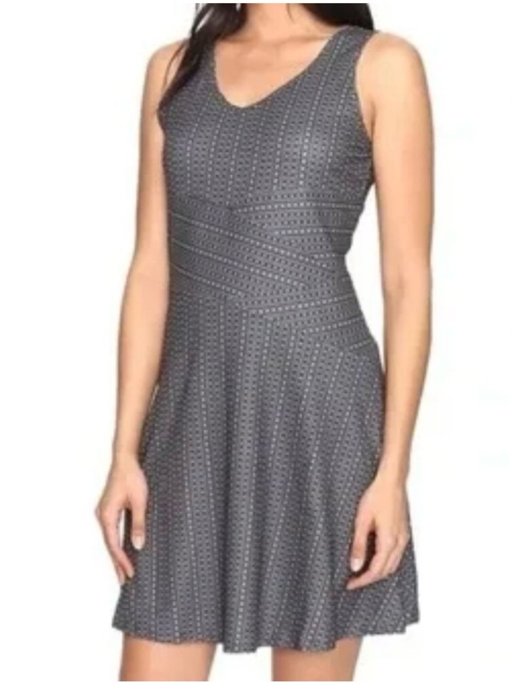 Prana Amelie Sleeveless V-Neck Dress Sz S